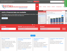 Tablet Screenshot of ed-data.org